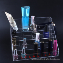 Custom Transparent Acrylic Display Rack Make-up Box